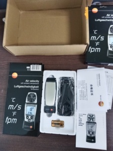 เทสโต้ 410-1 ของแท้และดั้งเดิม - เครื่องวัดความเร็วลมแบบใบพัด - Product Image 5