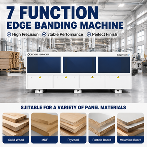 Enchapadora de Cantos Automática Eficiente para Paneles con Función de Raspado y Pulido para Producción de Muebles de Alta Gama - Product Image 4