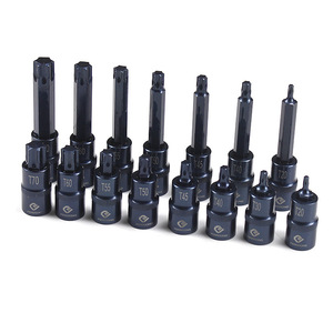 S2 <b>Torx</b> Socket Wrench <b>Set</b> 26Pcs Metric Industrial Grade <b>Screwdriver</b> Sleeve Tool Kit - Product Image 4