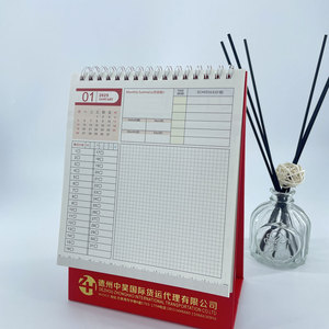 Low MOQ Top Quality Custom Logo <strong>desk</strong> <strong>calendar</strong> with <strong>notepad</strong> - Product Image 1