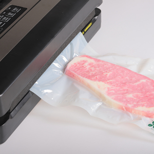 Transparente compostable biodegradable 3 lados bolsa de sellado al vacío carne salchicha salmón arroz bolsa de comida seca bolsa de retorta para microondas - Product Image 6