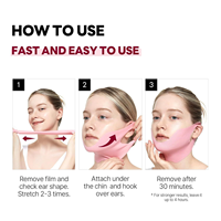 Masque pour le cou Cactus V-Face Lifting & Firming avec collagène et caféine hydratant pour tous les types de peau