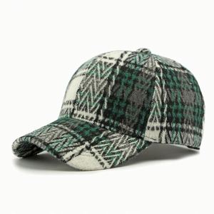 หมวกเบสบอลลายสก็อตแบบแข็งสำหรับผู้หญิง ขายส่ง ป้องกันแสงแดดกลางแจ้ง หมวกเบสบอลแบบกำหนดเองได้ - Product Image 5