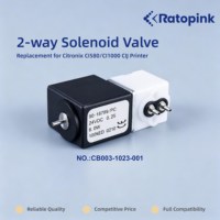 Vanne solénoïde 2 voies Ratopink CB003-1023-001, remplacement pour imprimante CIJ Citronix CI580/CI1000