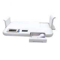 Timbangan Bayi Digital 30Kg Layar LCD Printer Mini Termometer Dahi untuk Penggunaan di Rumah Timbangan Berat Badan Bayi Rumah Sakit