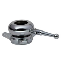 Collier de barre de musculation à vis de serrage rapide de qualité compétition, type dôme, à fixation rapide