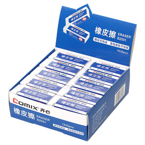 Gomme à effacer Comix B2551 en PVC blanc pour dessin artistique et étudiants - Product Image 2