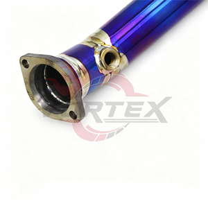 ท่อไอเสีย Vortex Burnt Blue Titanium สำหรับ BMW M3 E90 E92 E93 S65 4.0L V8 ปี 2007-2013 แบบ Pie-cut Racing X-Pipe Muffler Catback Kit - Product Image 4
