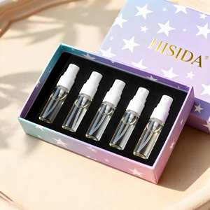 ขวดน้ำหอมพกพาแบบพกพาขนาดเล็ก 2 มล. 3 มล. 5 มล. 10 มล. ขวดแก้วทรงกลมเปล่าพร้อมกล่องของขวัญ - Product Image 6