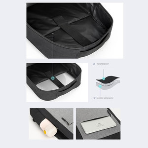 Sacs à dos d'affaires pour <span class=keywords><strong>ordinateur</strong></span> <span class=keywords><strong>portable</strong></span> en trois pièces, imperméables, en tissu Oxford, avec port USB, personnalisables, pour étudiants, vente en gros, nouvelle collection - Product Image 6