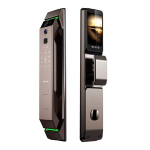 Cerradura Inteligente <span class=keywords><strong>Navicat</strong></span> con Wifi Tuya, Cerradura Digital con Huella Dactilar, Videoportero, Reconocimiento Facial 3D y Cámara - Product Image 1