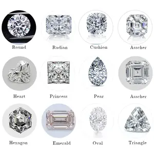 GIA IGI Natural Loose Diamonds 1 2 3 Carat EFGHI VVS VS Wedding Engagement Diamonds Round Princess Oval Diamonds Natural Rings