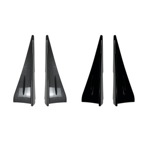 Subaru Brz Gr86 2022 Side Skirts Rear Carbon Fiber Texture Abs Adhesive <b>Car</b> <b>Decals</b> Body Kit - Product Image 2
