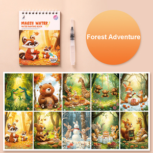 <span class=keywords><strong>Livre</strong></span> de bain interactif pour bébés avec des dessins à l'eau qui changent de couleur - Product Image 3