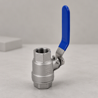 Robinet à bille NPT 2 en acier inoxydable 304 ZhiYe fiable pour eau, gaz et huile haute température pour systèmes de chaudières de production d'énergie - Garantie 1 an