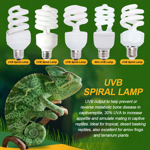 ShengXiang Nueva <span class=keywords><strong>UVB</strong></span> 5,0 10,0 13W 26W Reptil <span class=keywords><strong>Uvb</strong></span> Reptiles Lámpara para la venta - Product Image 5