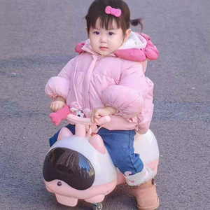 Peanut Shaped Kids Scooter 1-3 Years Old Balance Bike With Seat Ride On Toy For Toddlers - Product Image 1
