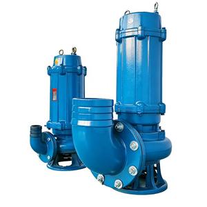 Pompe à eaux usées submersible WQ anti-obstruction, haute levée, portable, pour étang, industrie, eaux usées, dragage de sous-sol - Product Image 4