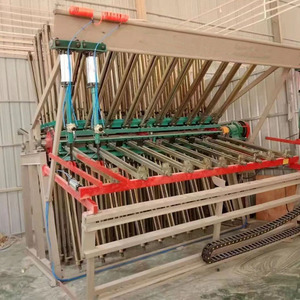 Prensa de encolado de madera hidráulica neumática de 10/14/20 filas con abrazadera giratoria y transportador compuesto - Product Image 2