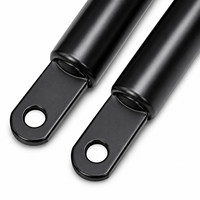 Ressort à gaz de compression cylindrique en fer 350N personnalisé, traitement de surface QPQ industriel, modèle GASTAC YQTB, usine chinoise