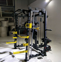 Equipo de gimnasio multifuncional ejercicio a la venta máquina Smith multifuncional