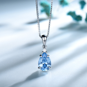 Conjunto de joyería de boda para novia al por mayor, Diamante de agua de circón cortado con hielo en forma de gota para fiestas y regalos para mujeres - Product Image 5