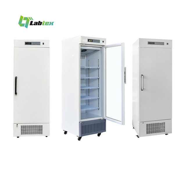 LABTEX 360L 2-8°C Laboratory Refrigerator Reagent Storage Cabinet Lab Refrigerator Thermometer Vaccine Refrigerator