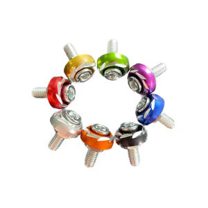 Juego de Tornillos Decorativos de Aluminio para Motocicleta, Multicolores - Product Image 4