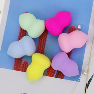 Ensemble d'éponges de maquillage ultra-douces sans latex, format jumbo et <span class=keywords><strong>mini</strong></span>, portables, multicolores, pour les retouches quotidiennes en voyage, lavables, pour fond de teint - Product Image 6