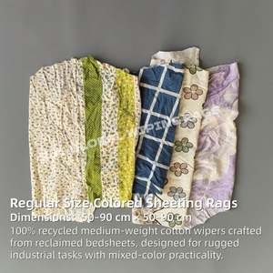 Trapos de Algodón Absorbentes de Aceite y Agua, 1 kg, Trapos de Uso Industrial y Marino, Trapos de Lona de Colores para Limpieza - Product Image 2