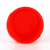 Seau IML de 1410ml avec poignée en plastique-Logo Emballage alimentaire au sucre personnalisé Seau à chocolat Seau à biscuits exquis Durm