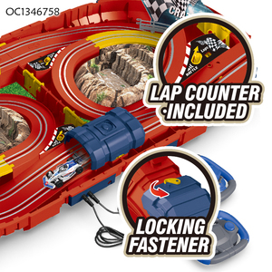Ensemble de jouets de course de voitures RC 1:64 B/O Battle <span class=keywords><strong>Rail</strong></span> pour tout-petits - Product Image 4