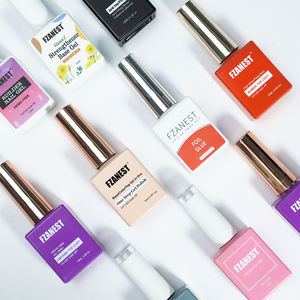 FZANEST 15mlビタミン添加スーパーベースコート酸フリープライマー16種類の機能性ゲルダイヤモンドトップコートラバーベーススノートップ - Product Image 2