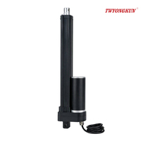 Actionneur linéaire YH8-522 étanche IP66, capacité de charge 1200N, moteur DC à balais 24V/48V pour maison intelligente, vélo électrique, trappe de bateau