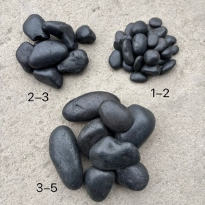 Venta de Piedras de Río Negras Pulimentadas Irregulares y Piedras Naturales para Jardín y Decoración de Exteriores - Product Image 6