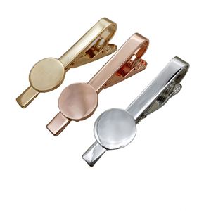 Clip para Accesorios de Joyería Personalizado, Crea Tus Propios Gemelos y Clips para Corbata con Logotipo Personalizado, Clip para Corbata de Latón con Acabado Brillante - Product Image 1