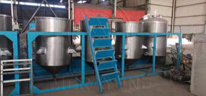 Machine de raffinage automatique d'huile de tournesol et de sésame en acier inoxydable 304, capacité de 3 TPD - Product Image 4