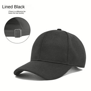 Wholesale Custom Caps Pure Cotton Baseball Cap Solid Color Light Board Sunshade Curved Soft Top for Women/Men Sporty Style - Product Image 2
