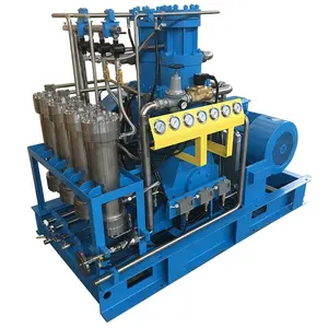 Compressore di azoto 99.99% N2 ad alta purezza completamente Oil-Free basso costi di esercizio del compressore a pistone industriale Design personalizzato