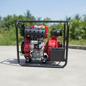<span class=keywords><strong>Pompe</strong></span> auto-amorçante haute pression à commande <span class=keywords><strong>manuelle</strong></span>, portable, alimentée au diesel, pour l'irrigation et l'agriculture - Product Image 1