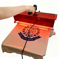 Séchoir IR manuel portable 1000 W 45*16 cm pour sérigraphie