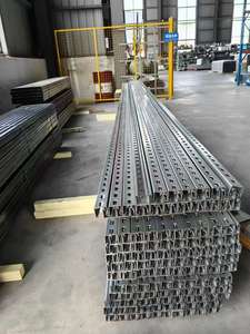 Supported Strut Channel 41X41X2.5mm Powder Coated with Ribs and Vibration-Resistant <b>Teeth</b> - Product Image 4