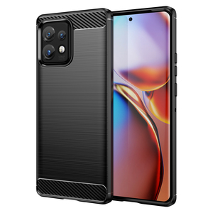 TPU suave a prueba de golpes de fibra de carbono para <span class=keywords><strong>Moto</strong></span> X50 Ultra funda de teléfono trasera para <span class=keywords><strong>Moto</strong></span> <span class=keywords><strong>X40</strong></span> <span class=keywords><strong>Edge</strong></span> 40 50 Neo pro Ultra - Product Image 2