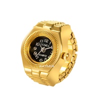 Nuevo Reloj de Anillo de Dedo de Cuarzo BM de Gran Venta para Hombres y Mujeres