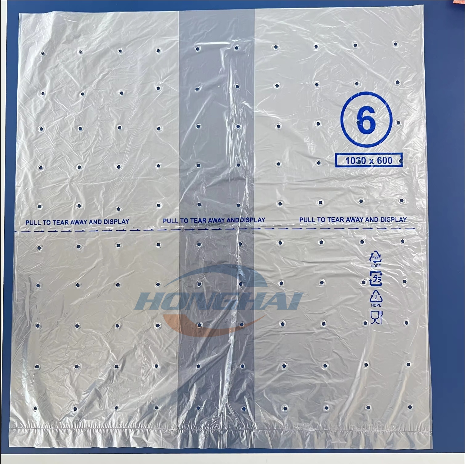 breathable bags fruits