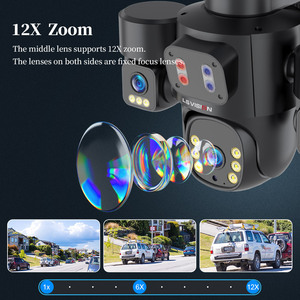 LS görüş 6MP AOV 24/7 kayıt yeni Model PTZ kamera açık iki yönlü sesli interkom SD kart renk gece görüş IP66 <span class=keywords><strong>CCTV</strong></span> - Product Image 5