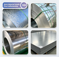 Tôle en alliage aluminium-zinc (Aluzinc) 55% d'aluminium, épaisseur 0,4-2,8*1250 mm, expédiée directement du chantier, possibilité de découpe sur mesure