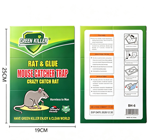 Piège à souris collant ultra-résistant, plaque de capture à colle forte pour rongeurs, idéal pour la lutte antiparasitaire en intérieur (maison, cuisine, hôtel, restaurant) - Product Image 4