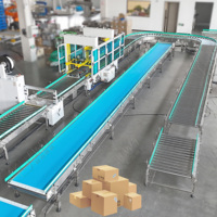 Robot collaboratif LWT pour l'emballage adaptatif de cartons, palettisation de plusieurs barils et canettes, évier en acier inoxydable pour la post-production alimentaire