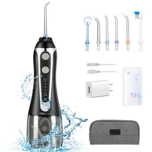 H2ofloss Mornwell D52 ricaricabile 300ML Cordless portatile pulizia dei denti irrigatore orale dentale